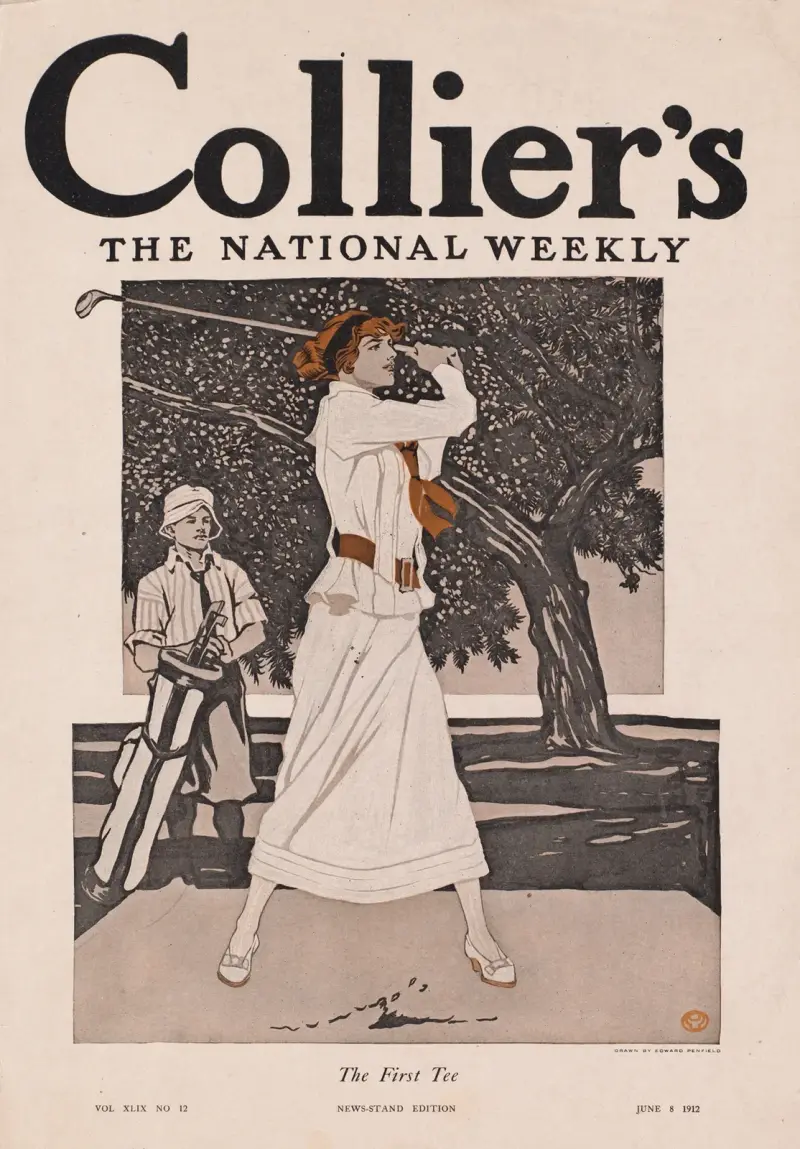 Collier's, the national weekly, första tee av Edward Penfield