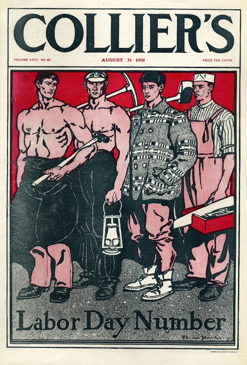 Collier’s Vol XXVII no 22 August 31 1901 av Edward Penfield