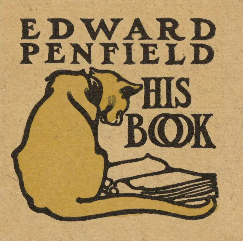 Edward Penfield, his book av Edward Penfield