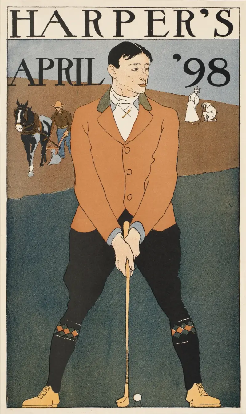 Harper’s April ’98 av Edward Penfield
