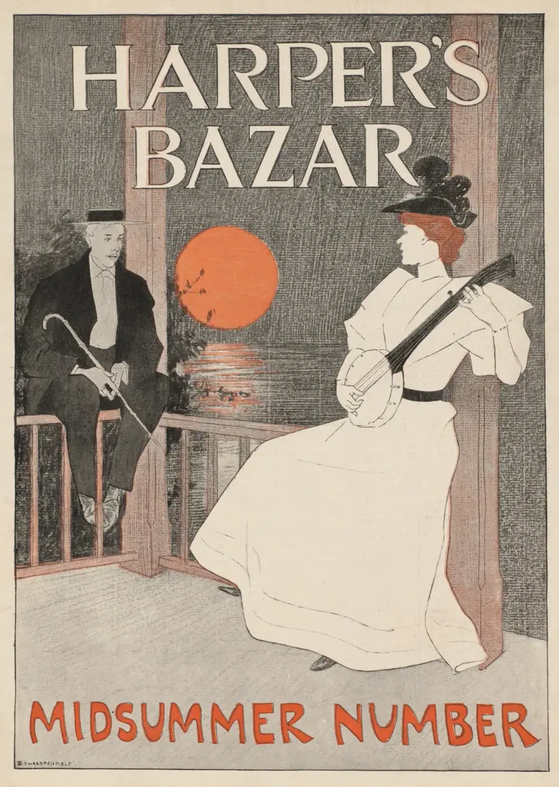 Harper’s bazar midsummer number av Edward Penfield