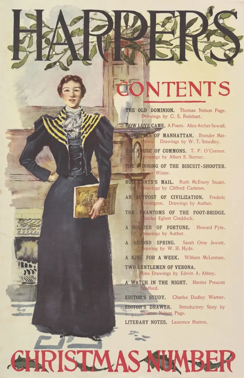 Harper's julnummer av Edward Penfield