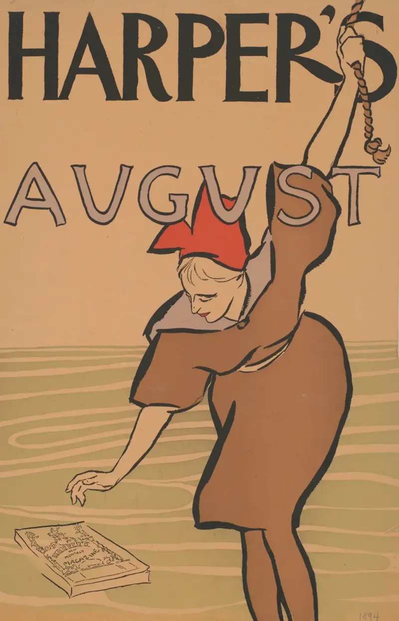Harper’s [für] August von Edward Penfield