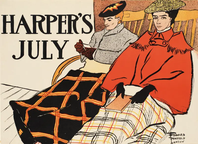 Harper's juli av Edward Penfield