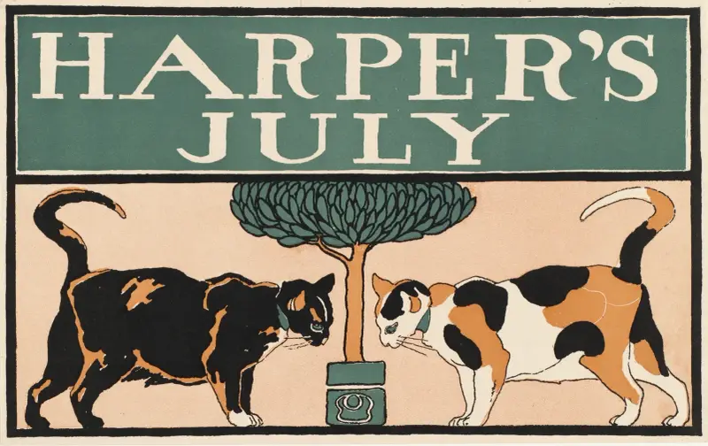 Harper’s July av Edward Penfield