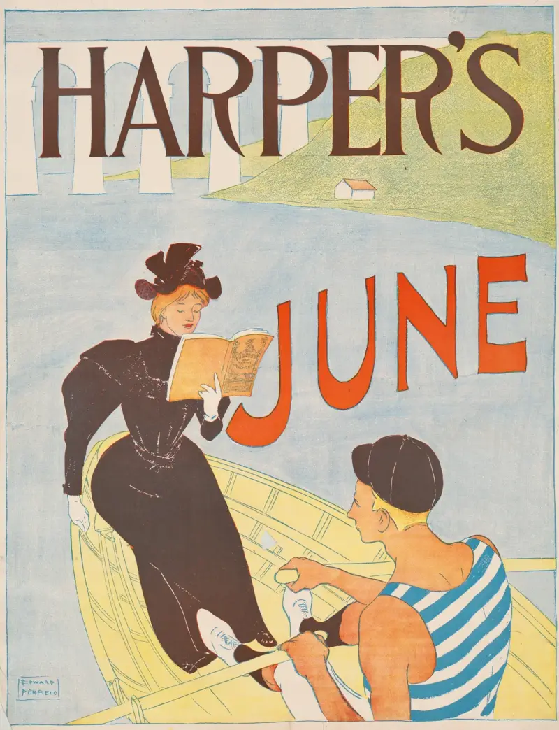 Harper’s June av Edward Penfield