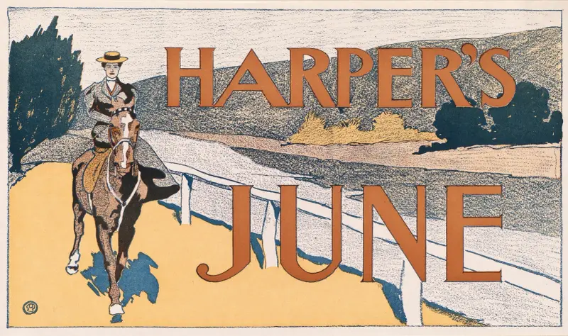Harper’s June av Edward Penfield