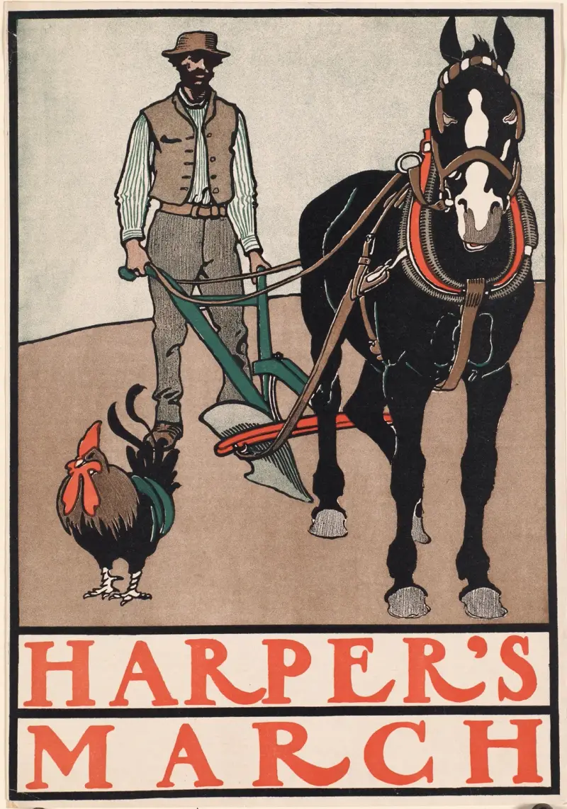 Harper’s March av Edward Penfield