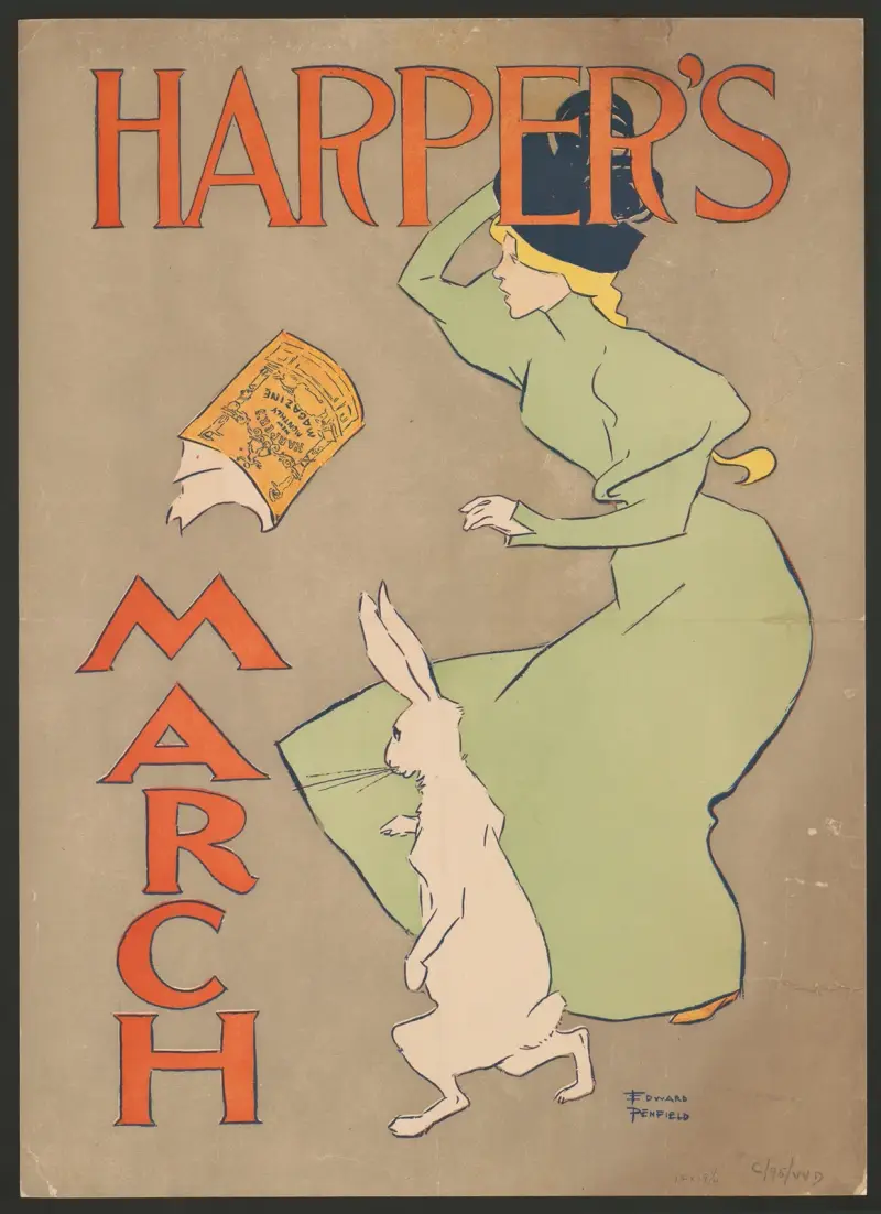 Harper’s March av Edward Penfield