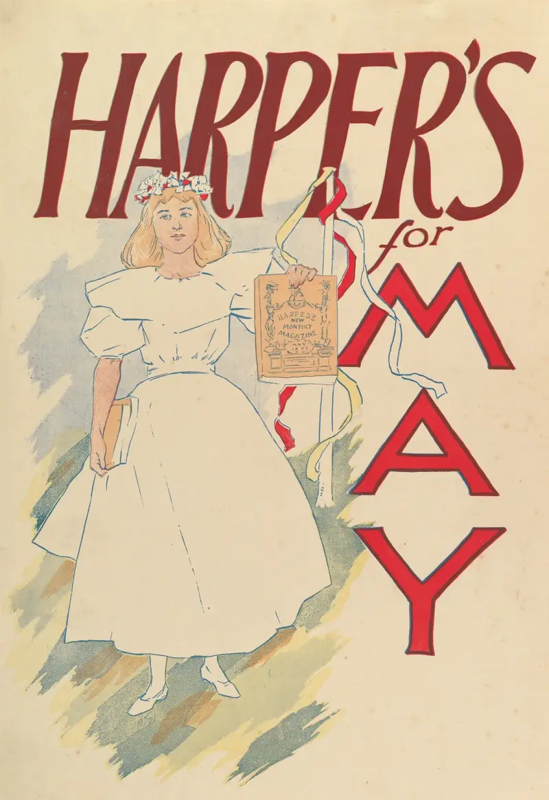 Harper’s, May av Edward Penfield
