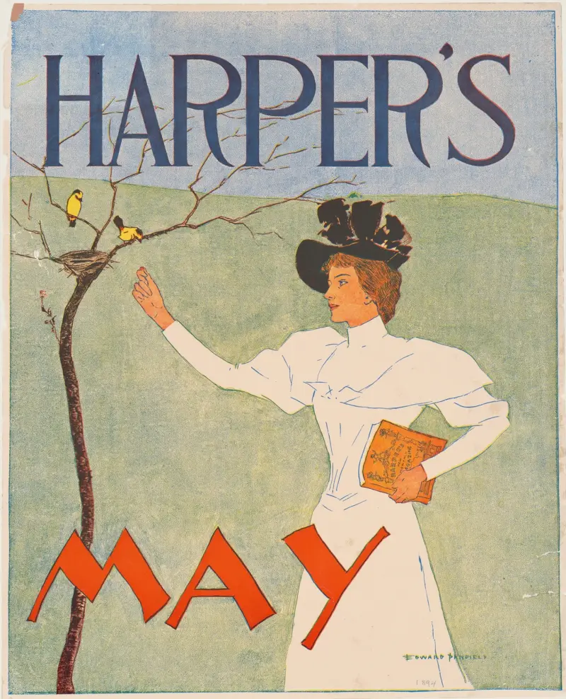 Harper’s May av Edward Penfield