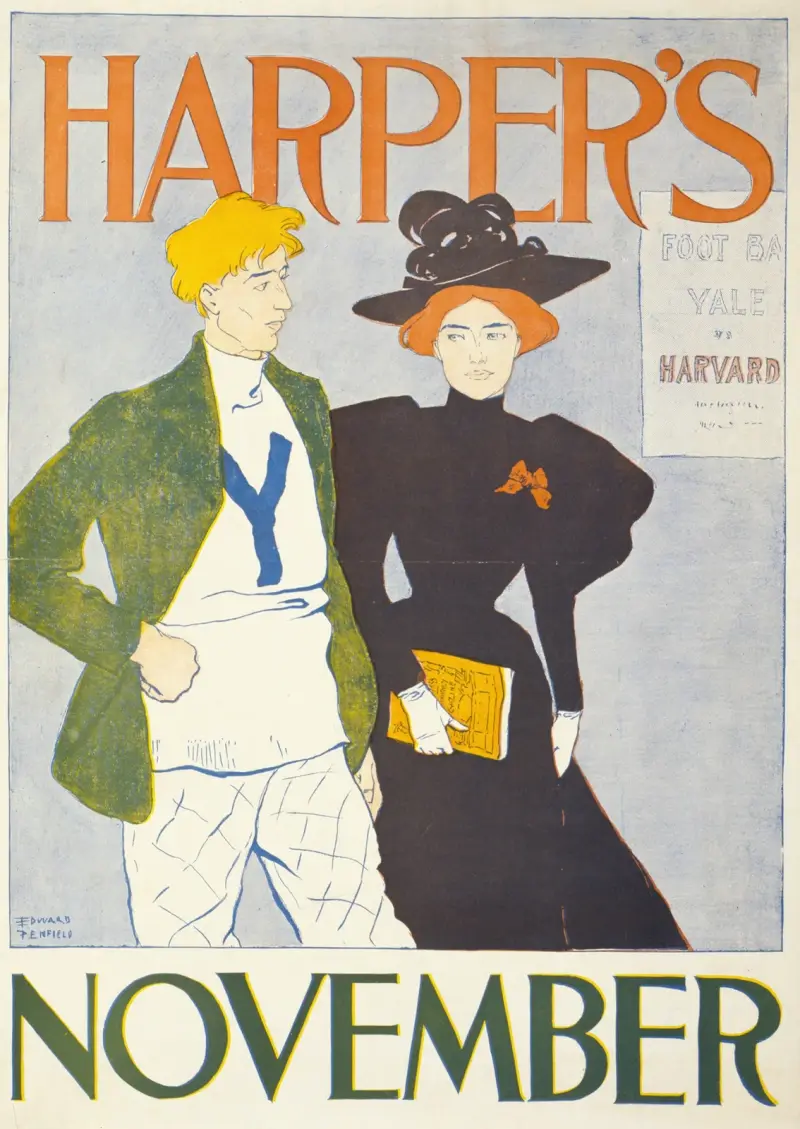 Harper’s November av Edward Penfield