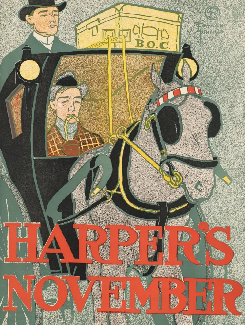 Harper’s November av Edward Penfield