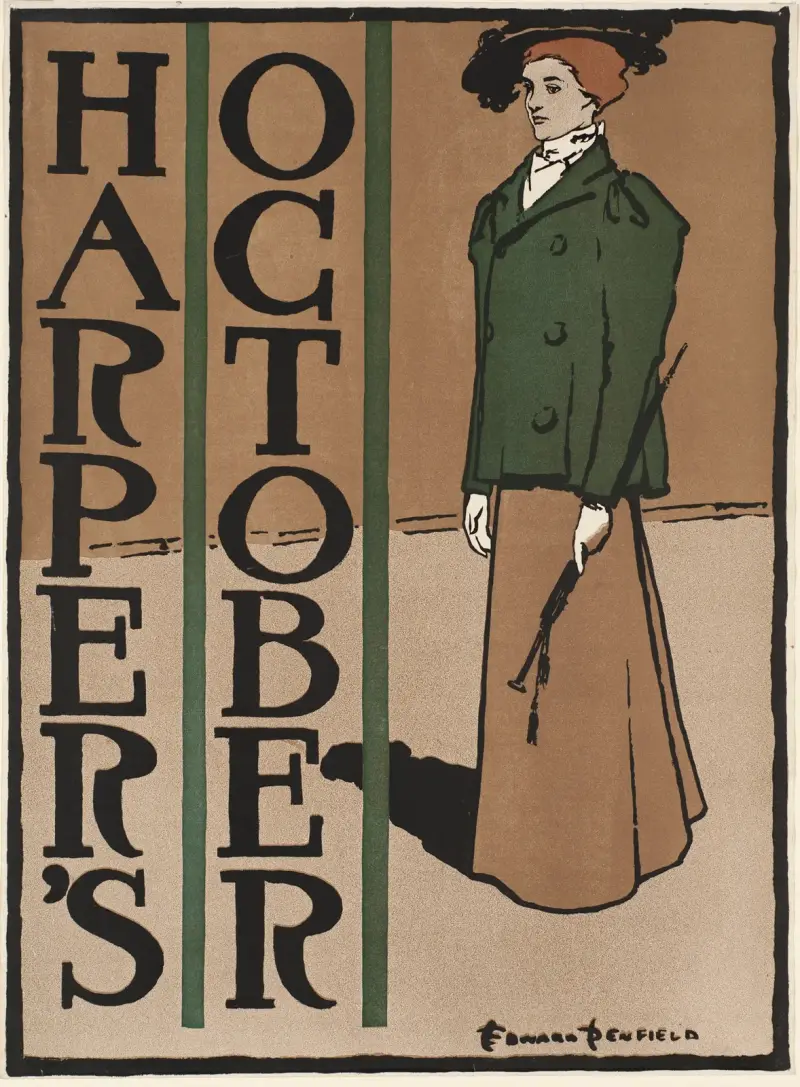 Harper’s October av Edward Penfield