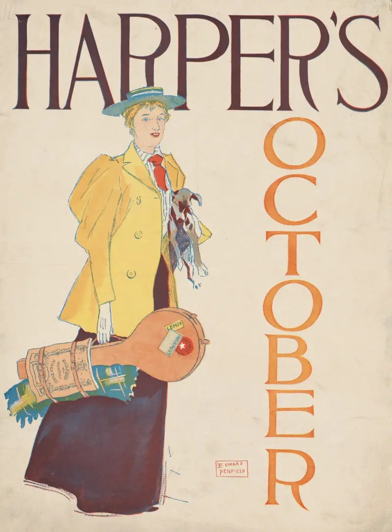 Harper’s October av Edward Penfield