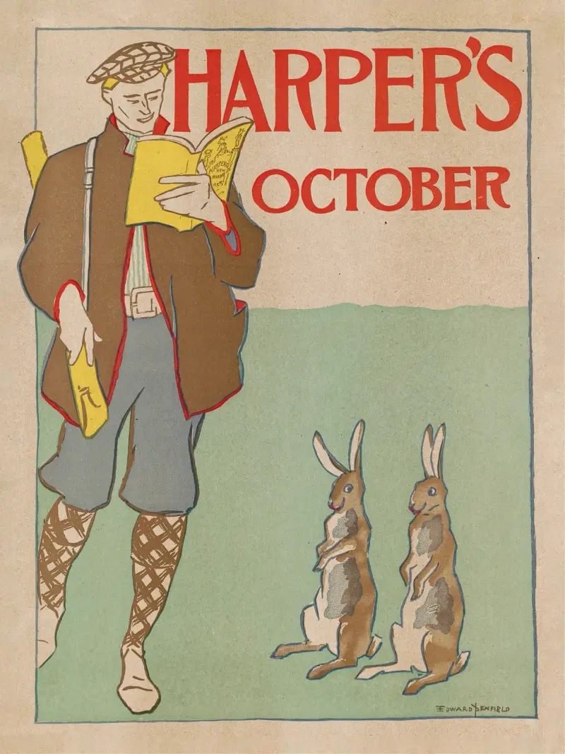 Harper’s October von Edward Penfield