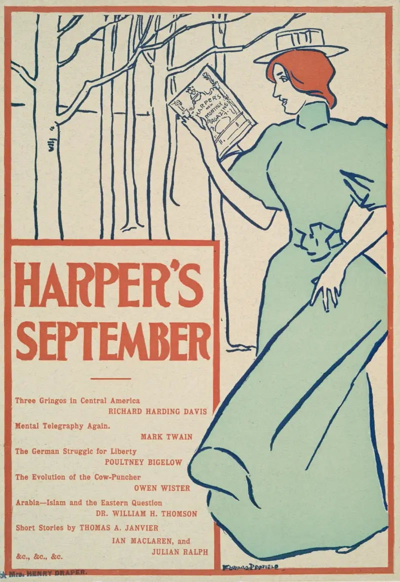 Harper’s September av Edward Penfield