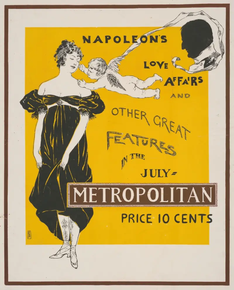 Napoleon’s love affairs & other great features in the July Metropolitan av Edward Penfield