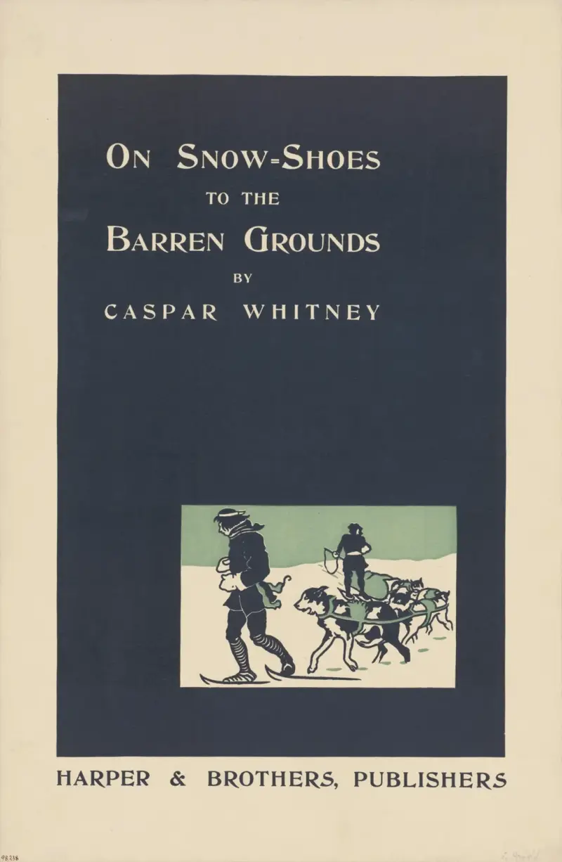 På snöskor till de karga markerna av Edward Penfield