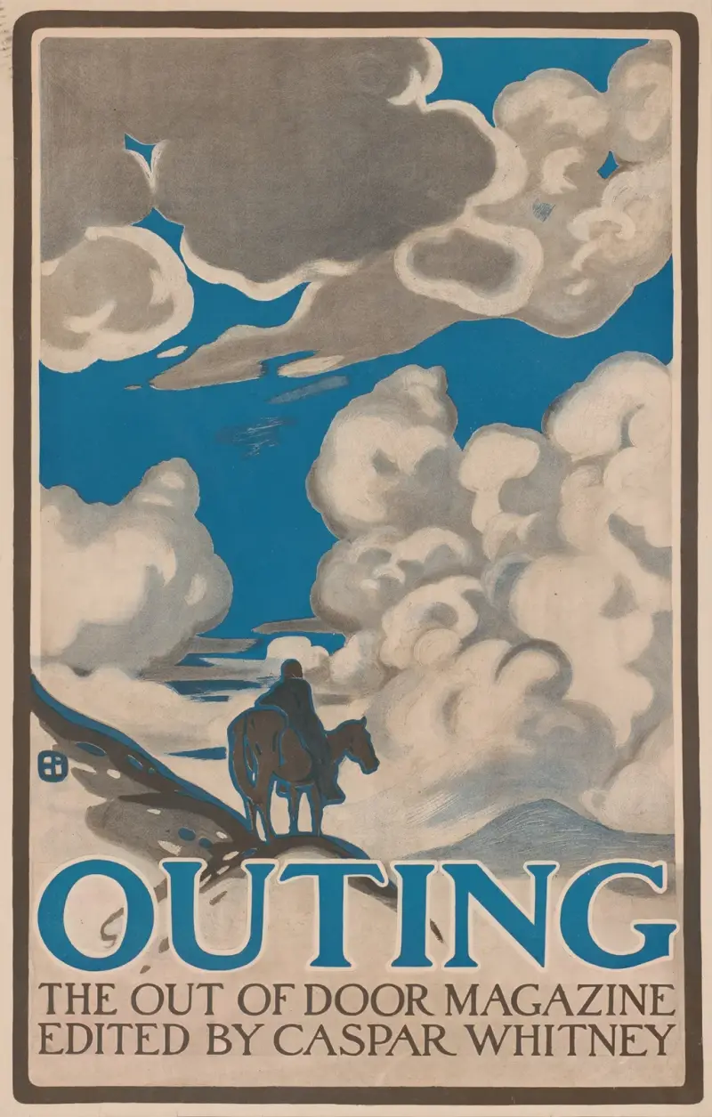 Outing, the out of door magazine, edited by Caspar Whitney av Edward Penfield