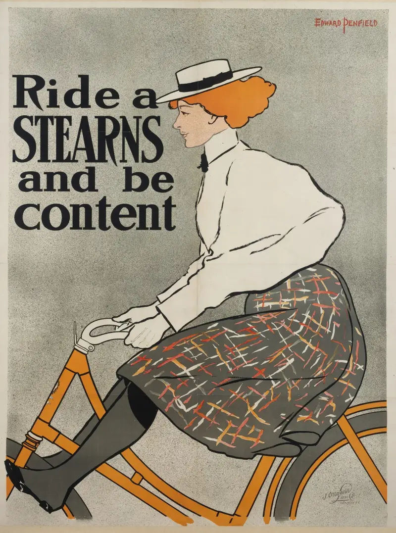 Ride a Stearn and Be Content av Edward Penfield