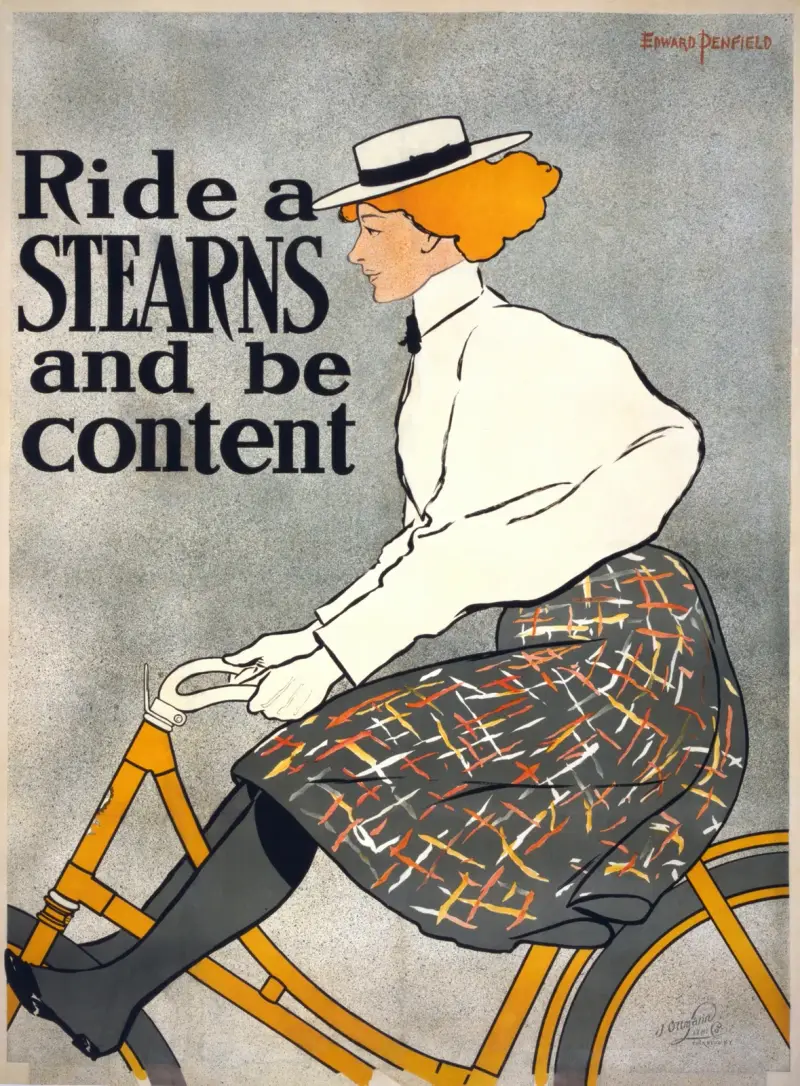 Ride a Stearns & be content av Edward Penfield