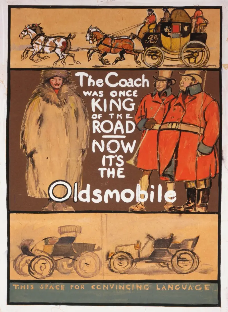 Dawny powóz był królem dróg — dziś to Oldsmobile, Edward Penfield