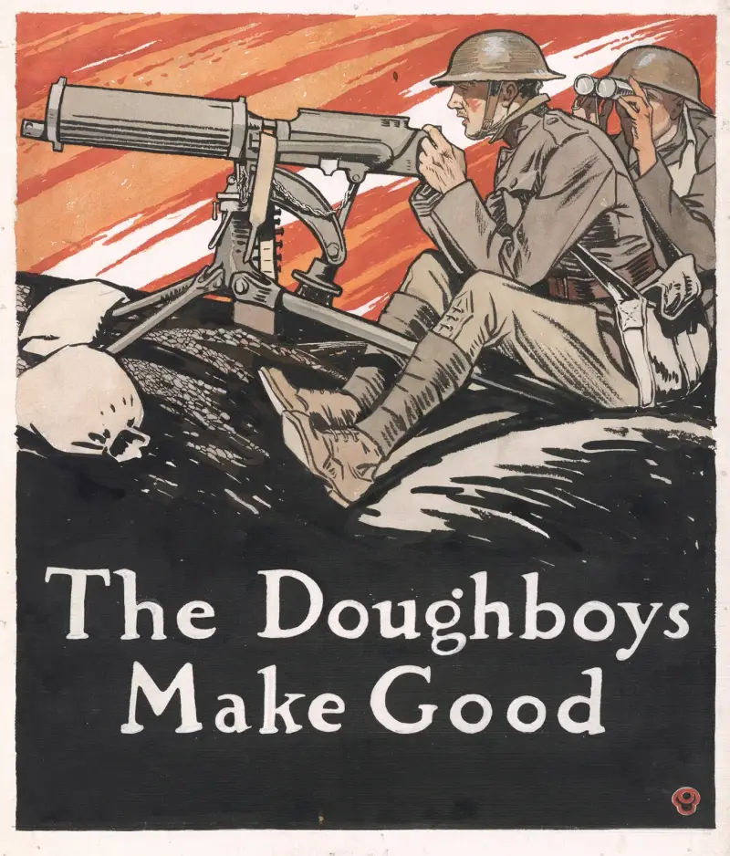 The doughboys make good av Edward Penfield