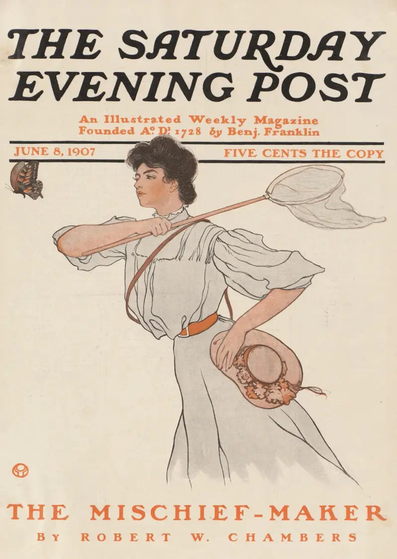 The Saturday Evening Post, 8. Juni 1907 von Edward Penfield