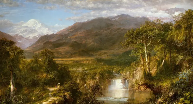 Serce Andów, Frederic Edwin Church