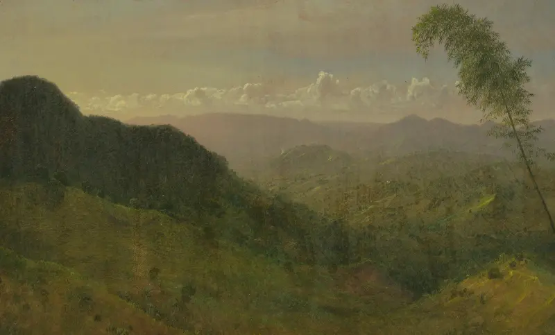 Kuperat landskap av Frederic Edwin Church