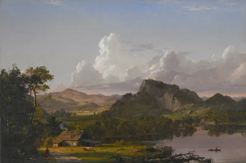 Hem vid sjön av Frederic Edwin Church