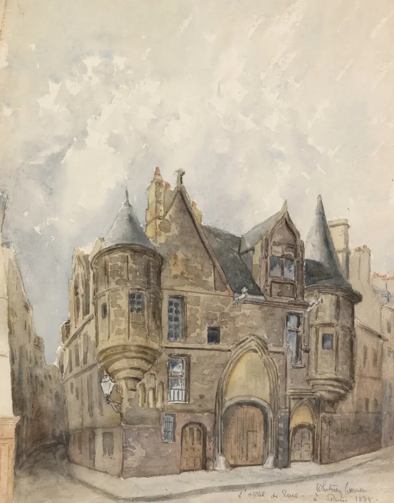 Hotel de Sens, Paris av Frederic Edwin Church