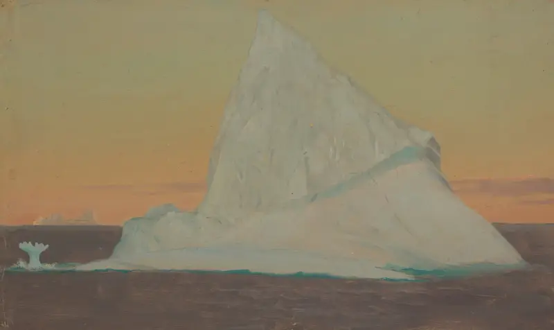 Isberg och isblomma av Frederic Edwin Church