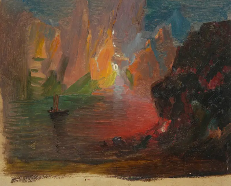 Iceberg Fantasy av Frederic Edwin Church