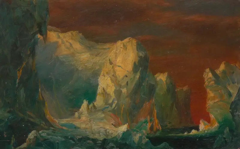 Iceberg Fantasy (probably 1859) av Frederic Edwin Church