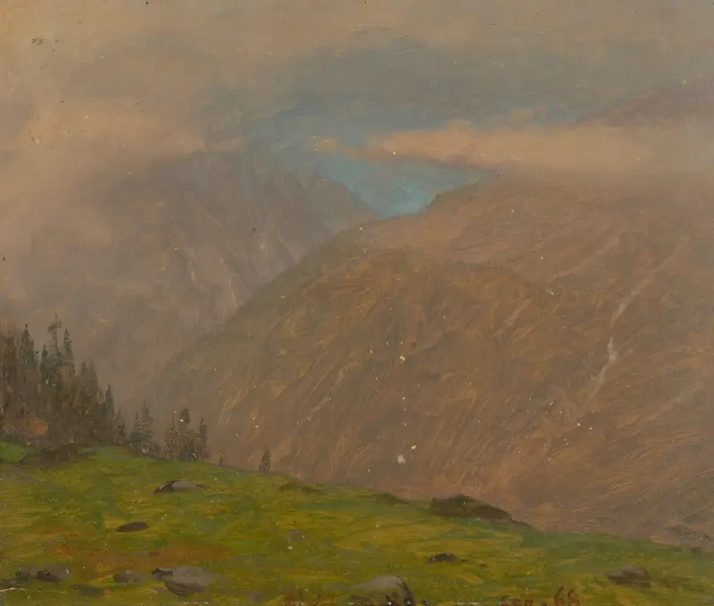 Italienische Alpen von Frederic Edwin Church