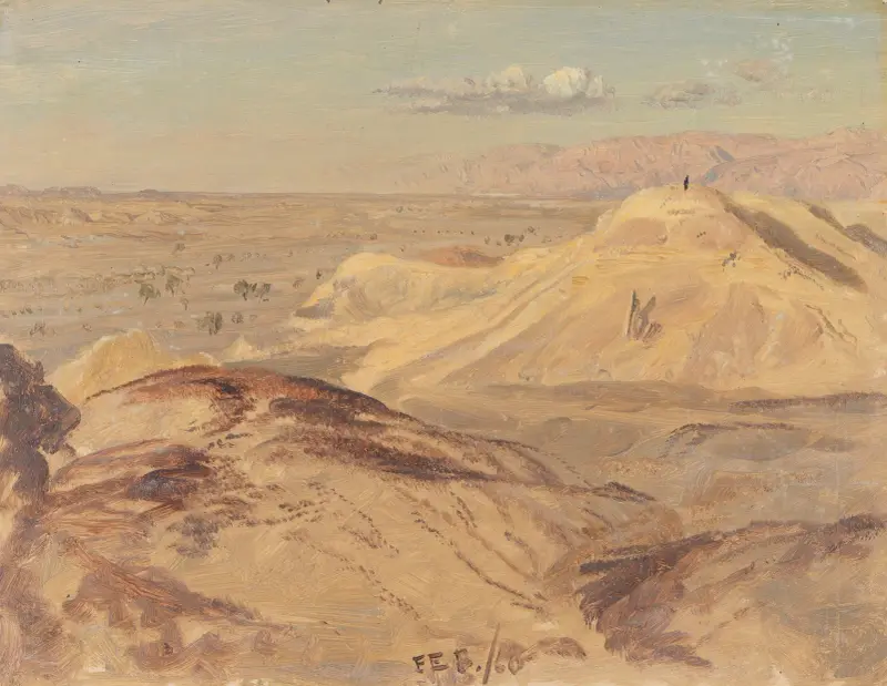Landscape near Petra av Frederic Edwin Church
