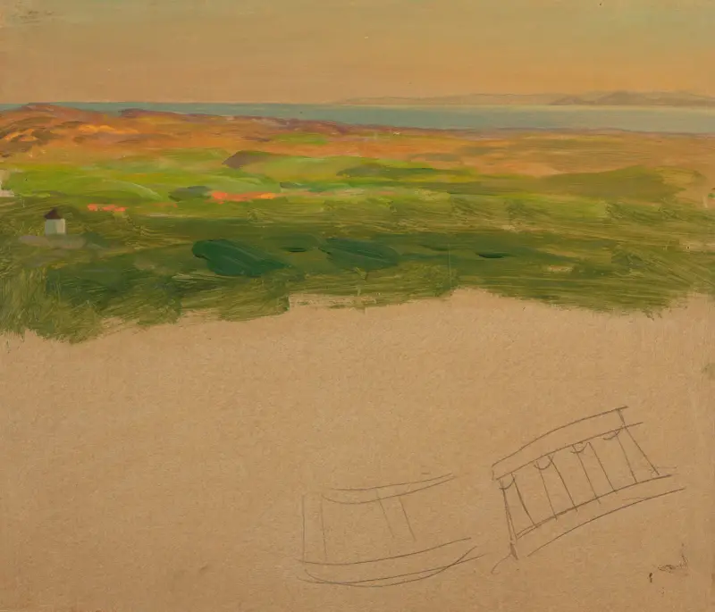 Landscape, near Syria or Greece av Frederic Edwin Church
