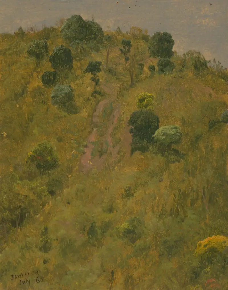 Landskap V av Frederic Edwin Church