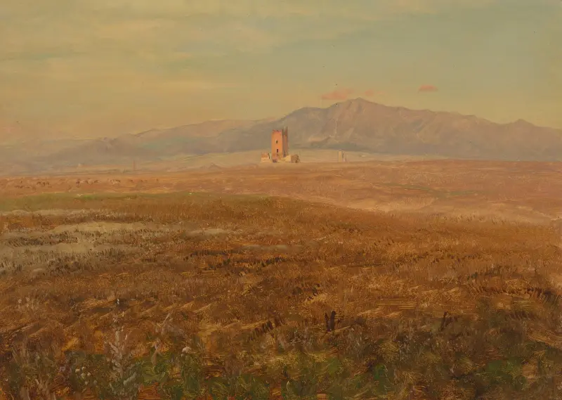 Mexikanskt landskap av Frederic Edwin Church