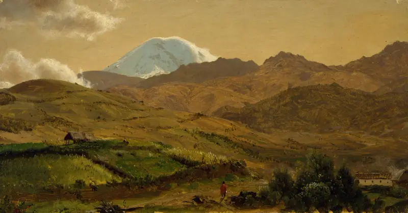 Mount Chimborazo, Ecuador av Frederic Edwin Church