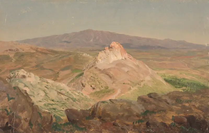 Mount Pentelicus von Frederic Edwin Church