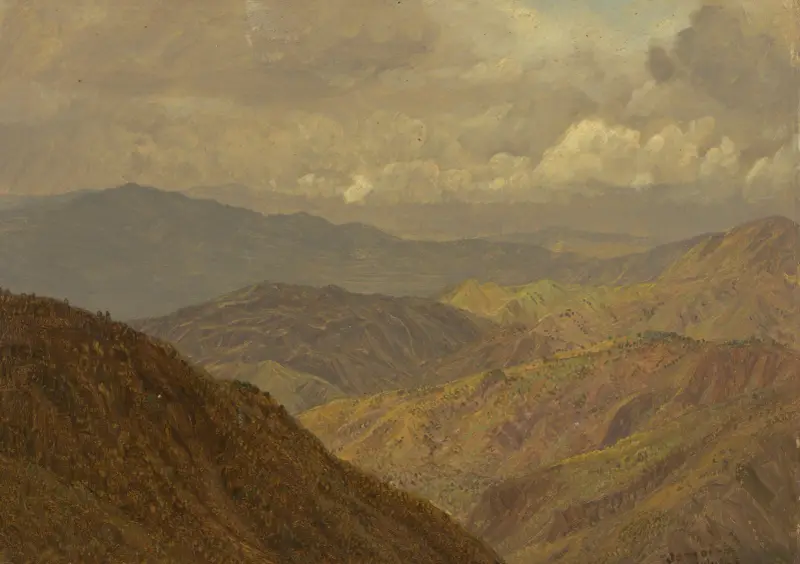Bergslandskap II av Frederic Edwin Church