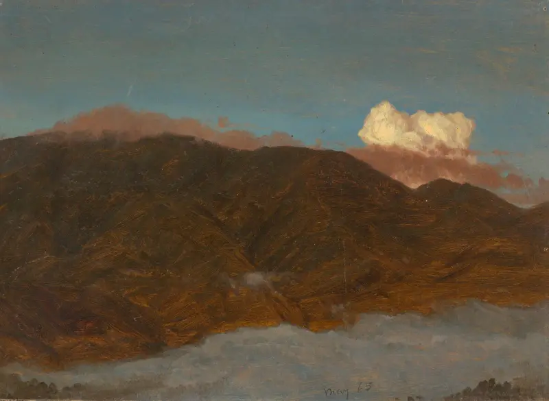 Bergslandskap III av Frederic Edwin Church