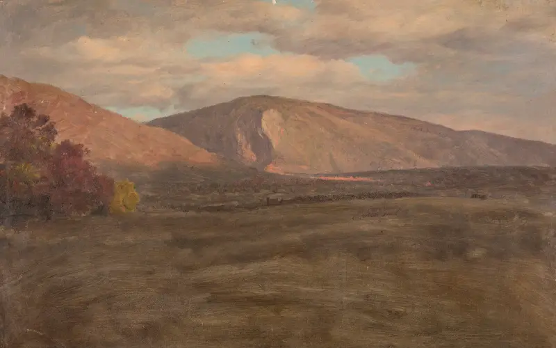 Mt. Katahdin från sydväst av Frederic Edwin Church