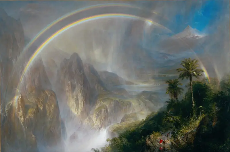 Rainy Season in the Tropics av Frederic Edwin Church