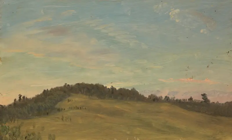 Sommarlandskap av Frederic Edwin Church