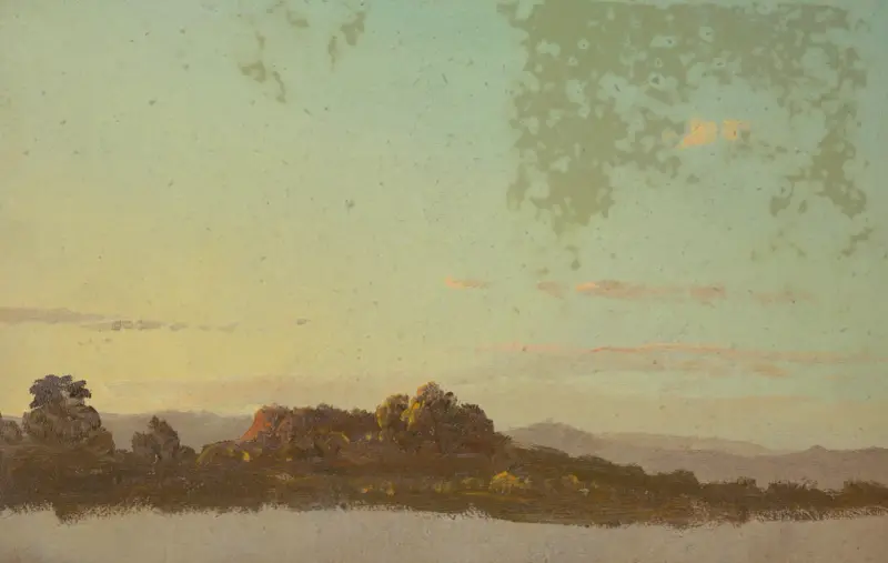 Sommarlandskap av Frederic Edwin Church
