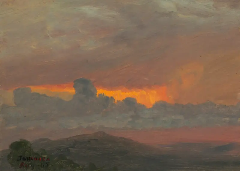 Sunset II av Frederic Edwin Church